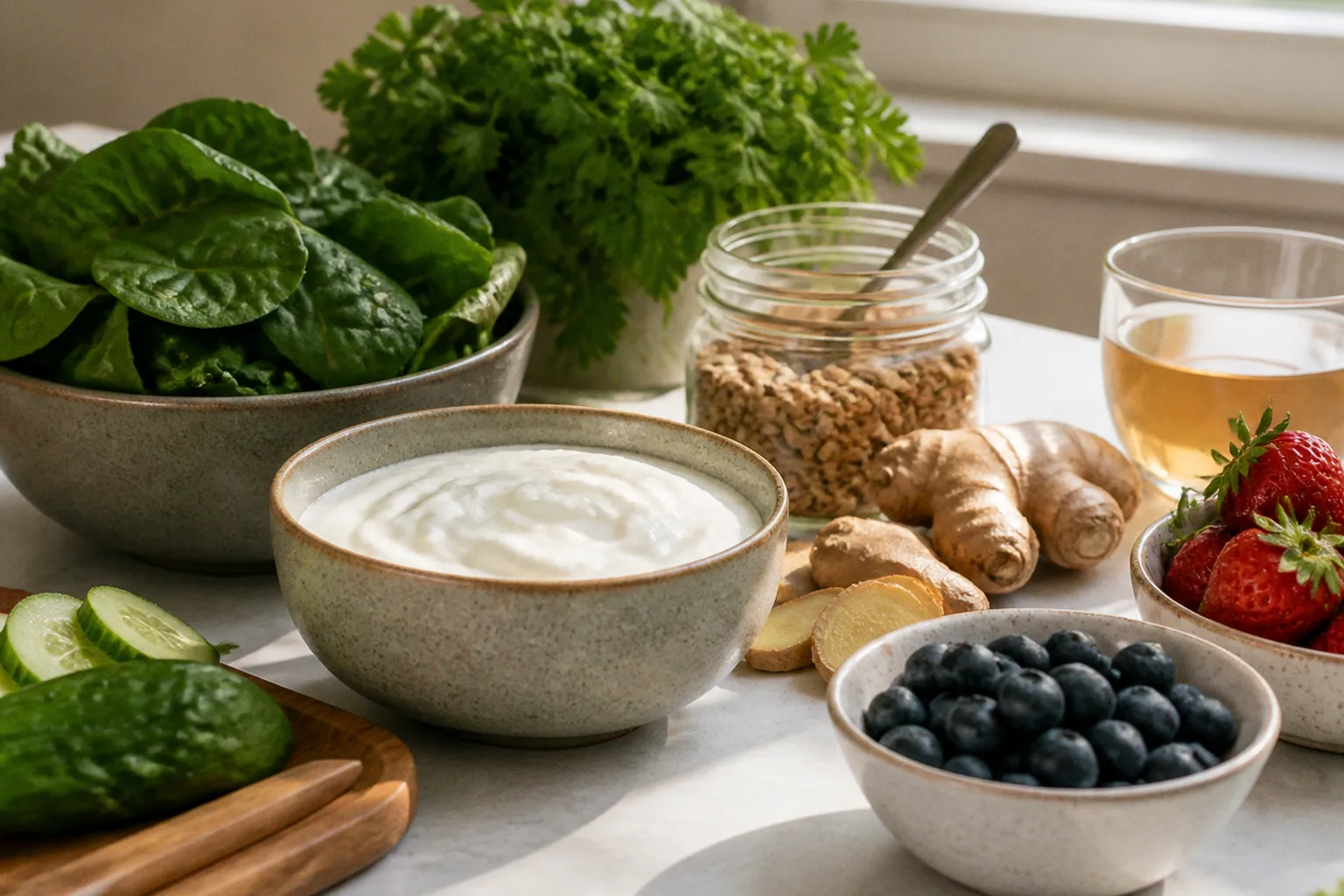 Продукты питания для здоровья желудка