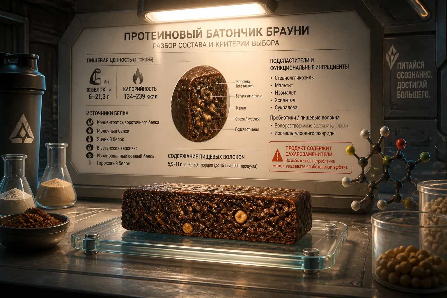 Протеиновый батончик брауни: разбор состава и критерии выбора