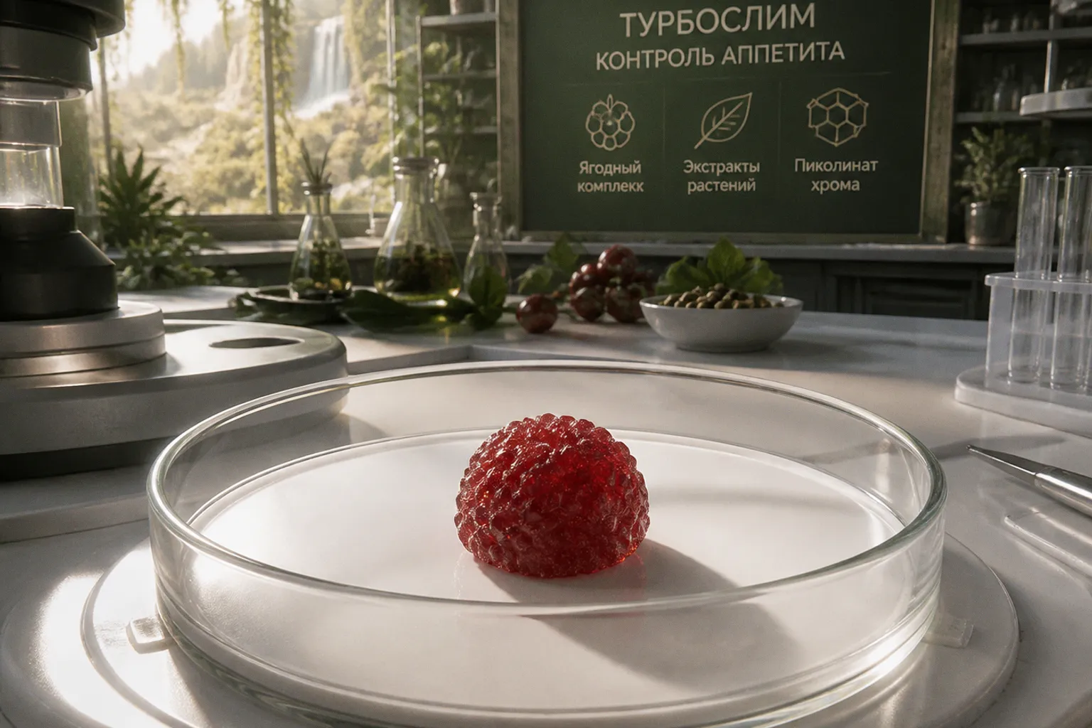 Турбослим контроль аппетита с ягодами: тест трех добавок